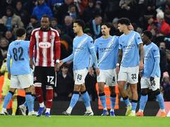 
      
      Manchester City cruise past Exeter City with 10-1 win at FA Cup
      
      