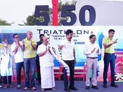 
      
      Indians steal the show at inaugural 5i50 Triathlon Chennai 2025
      
      
