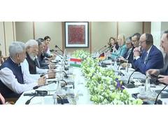 
      
      PM Modi holds delegation-level talks with German Chancellor Merz
      
      