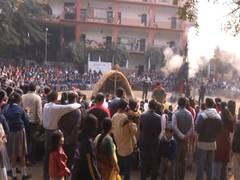 
      
      Students of Assam Jatiya Bidyalay celebrate pre-Magh Bihu
      
      