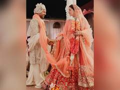 
      
      Nupur Sanon shares dreamy pics from her traditional Hindu wedding
      
      