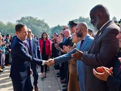 
      
      Vance wishes US Envoy on onset of his arrival in India
      
      
