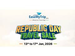
      
      EaseMyTrip's 'Republic Day Travel Sale' offers attractive deals
      
      