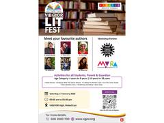 
      
      VIBGYOR Group of Schools Announces First Edition of Lit Fest
      
      
