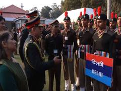 
      
      Army Chief General Upendra Dwivedi visits NCC Republic Day Camp
      
      