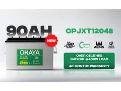 
      
      Okaya Introduces JXT 90Ah Inverter Battery, a New Innovation
      
      