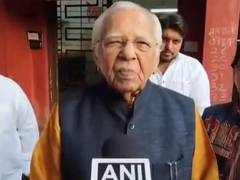 
      
      Former UP governor Ram Naik casts vote in BMC elections
      
      