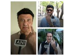 
      
      BMC Elections: Anu Malik, Viineet, Surendra Pal  cast vote
      
      