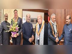 
      
      Om Birla interacts with Speakers of Australia, Tonga, Malawi
      
      
