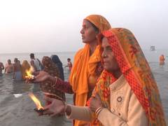 
      
      Millions of devotees take holy dip in river at Gangasagar Mela
      
      