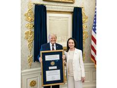 
      
      Machado says she “presented” Trump with Nobel Peace Prize
      
      