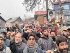
      
      J-K: Kashmiri Shia Muslims stage protest against US, Israel
      
      