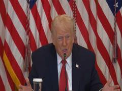 
      
      “I may put a tariff on countries if they don't go along with Gree
      
      
