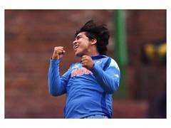 
      
      Malhotra's four-wicket haul helps India secure close win
      
      
