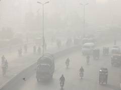 
      
      Smog chokes Pakistan's Punjab as air quality slips to 'very unhea
      
      
