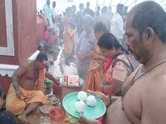 
      
      Tamil Nadu: Devotees pay tributes in Rameswaram's...
      
      