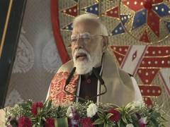 
      
      PM Modi targets Congress in Assam, highlights Bagurumba, BJP's ri
      
      