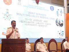 
      
      Indian Navy concludes Joint Services Multi-Speciality Medical Cam
      
      