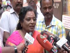 
      
      “No trust between Congress and DMK…”: Tamilisai Soundararajan
      
      