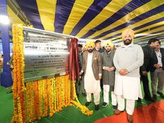 
      
      Punjab CM Bhagwant Mann inaugurates Rs 11.32 cr projects
      
      