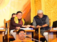
      
      Uttarakhand CM Dhami attends ‘Dhwaj Vandan’; highlights UCC
      
      
