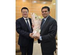 
      
      Chinese envoy Yao Wen meets Bangladesh NSA Khalilur Rahman
      
      