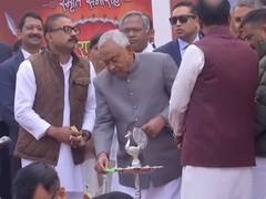 
      
      Bihar: CM Nitish Kumar attends program on Maharana Pratap's death
      
      