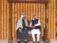 
      
      PM Modi presents gifts to ‘brother’ Mohamed bin Zayed
      
      