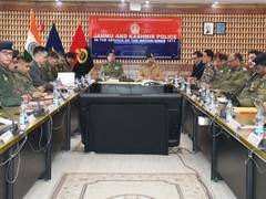 
      
      J-K DGP chairs security review meeting ahead of Republic Day
      
      