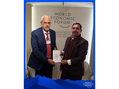
      
      WEF 2026: Pralhad Joshi meets Oman Economic Advisor
      
      