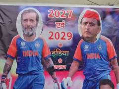 
      
      UP: Posters put up in Raebareli ahead of Rahul Gandhi's visit
      
      