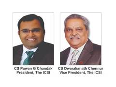 
      
      ICSI elects its New President and Vice President for the year 26
      
      