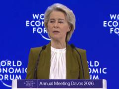 
      
      EU-India trade deal near, von der Leyen says at Davos 2026
      
      