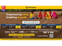 
      
      L&T Finance Records Highest Ever Core Profit After Tax of Rs. 760
      
      