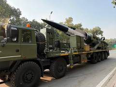 
      
      India’s hypersonic missile to debut at Republic Day Parade
      
      