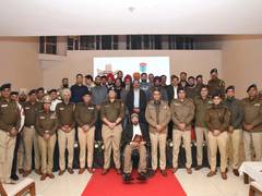 
      
      Chandigarh traffic police organises road safety walkathon
      
      