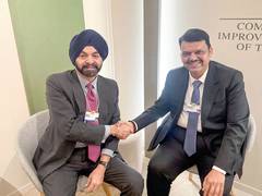 
      
      Maharashtra CM Devendra Fadnavis meets Ajay Banga
      
      