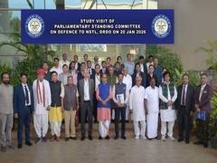 
      
      Andhra Pradesh: Parliamentary panel visits NSTL in Visakhapatnam
      
      