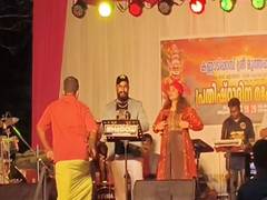 
      
      DYFI activists protest RSS song at temple festival in Kerala
      
      