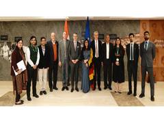 
      
      India, EU agree on trilateral framework for global development
      
      