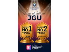 
      
      O.P. Jindal Global University Secures First Entry
      
      
