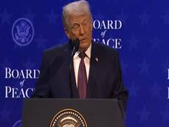 
      
      Trump repeats Iran warning at Davos, cites US strikes
      
      
