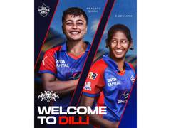 
      
      WPL: Delhi Capitals announce replacements
      
      