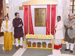 
      
      President Droupadi Murmu inaugurates Granth Kutir
      
      