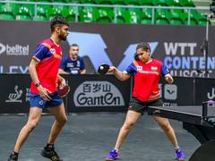 
      
      Manush, Diya capture mixed doubles title at WTT Contender Muscat
      
      