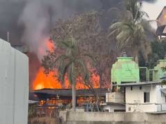 
      
      Fire breaks out at Chemical company in Navi Mumbai
      
      