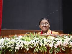 
      
      President Murmu to address nation on eve of Republic Day
      
      