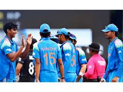 
      
      U19 World Cup: India register clinical win over New Zealand
      
      