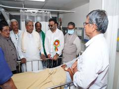 
      
      Karnataka CM Siddaramaiah visits injured at Hubballi hospital
      
      