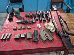 
      
      Manipur Police recovers arms and ammunition ahead of Republic Day
      
      